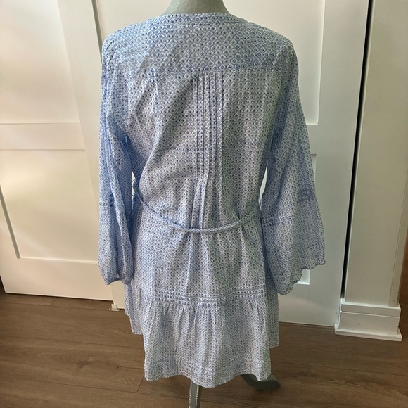 Roller Rabbit Blue Patterned Midi Dress - Picture 4 of 10